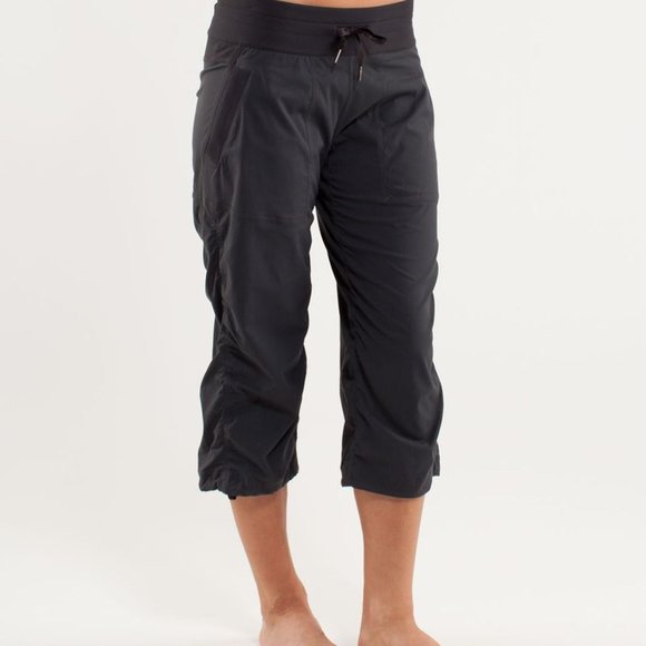 lululemon athletica Pants - Lululemon Coal Studio Crop Pants